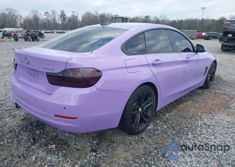 2015 BMW 428 Gran Coupe z USA, uszkodzony, nr VIN WBA4A5C51FG051426